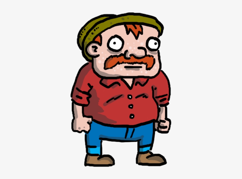 We Don't Want To Show The Game Itself For The Moment, - Cartoon Lumberjack Transparent, transparent png #2241337
