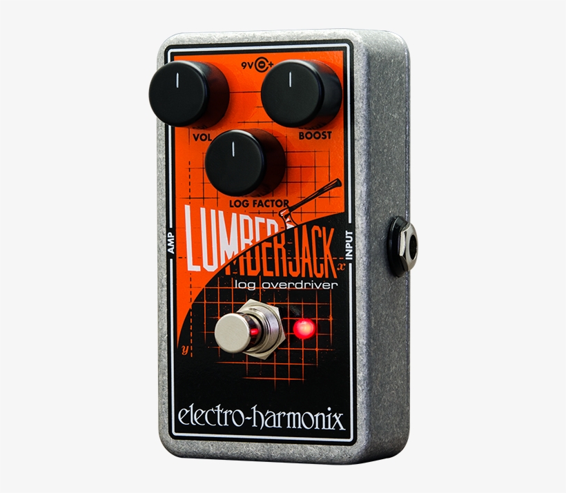 Download Png Image File - Electro Harmonix Lumberjack Log Overdriver Guitar Effects, transparent png #2241490