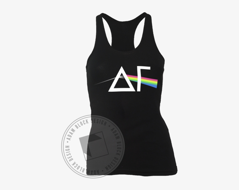 Delta Gamma Pink Floyd Tank - Cheer Team Shirts Designs, transparent png #2241751