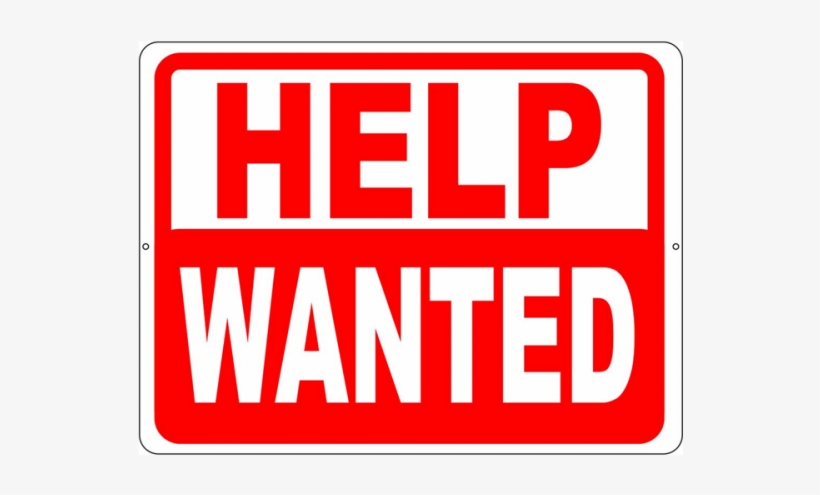 Help Transparent Wanted Image Royalty Free - Help Wanted Square Car Magnet 3" X 3", transparent png #2241957