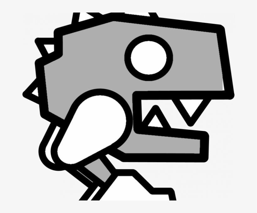 Geometry Dash Printables 28 Collection Of Geometry - Geometry Dash Robot, transparent png #2242023