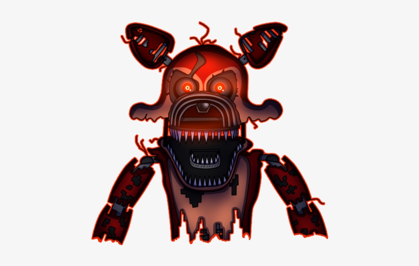 Hq Nightmare Png Images - Foxy Fnaf 4 Png, transparent png #2242287