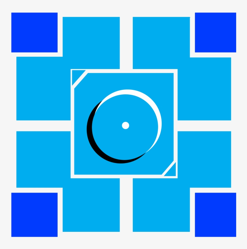 Geometry Dash Charachter - Circle, transparent png #2242315