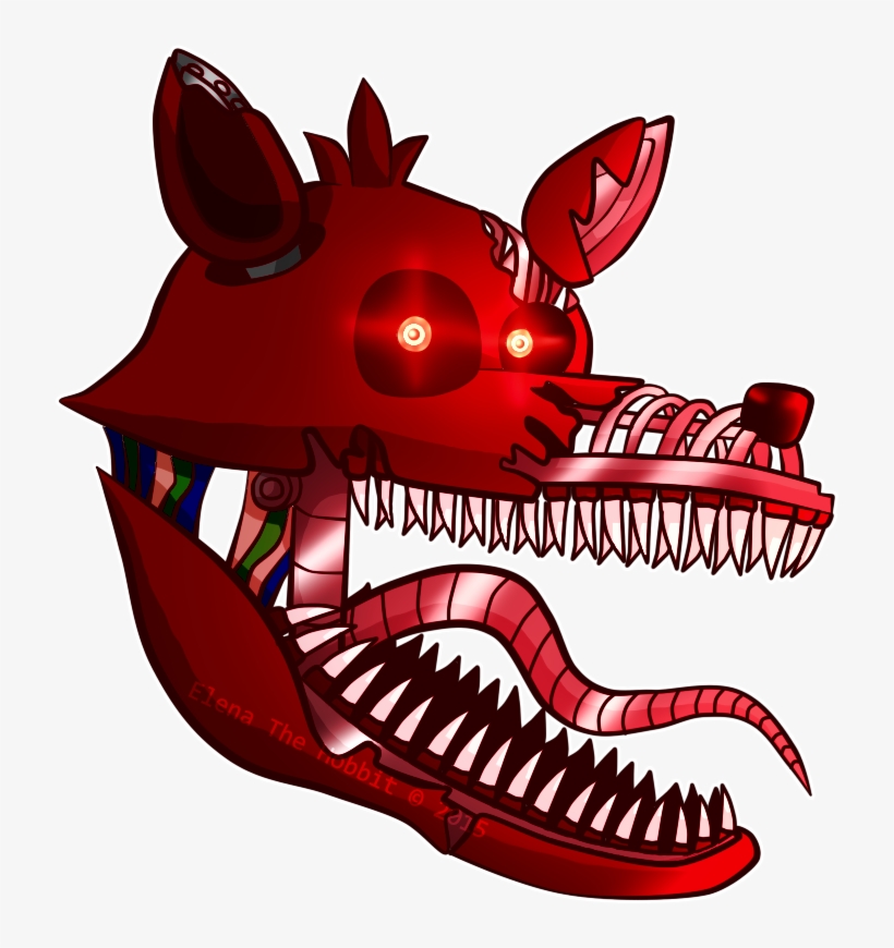 Nightmare Foxy Png Picture - Nightmare Foxy Ghast, transparent png #2242391