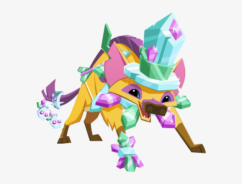 Coveredincrystalshyena, transparent png #2242392