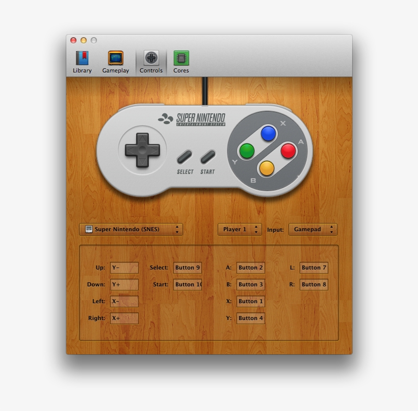 Openemu Controller Configuration Screen - Super Mario World Controller Buttons, transparent png #2242498