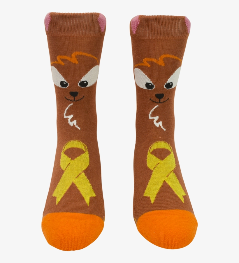 Foxy Audrey - Sock, transparent png #2242743