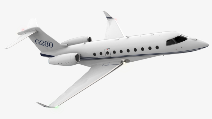 Gulfstream Aerospace - Long Airplane Wings, transparent png #2242799