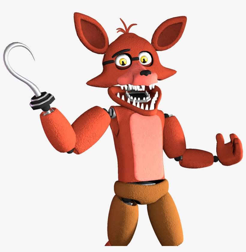 Foxy Transparent Unwithered - Unwithered Foxy The Pirate, transparent png #2243035