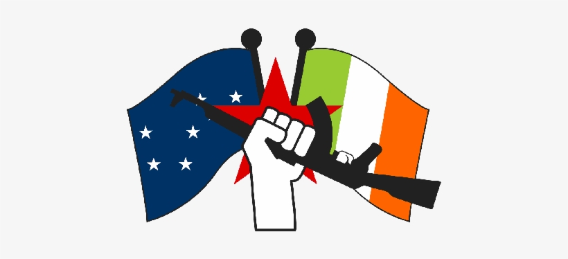 Image Result For Starry Plough Flag Vs Irish Tricolour - Irish People's Liberation Organization, transparent png #2243094