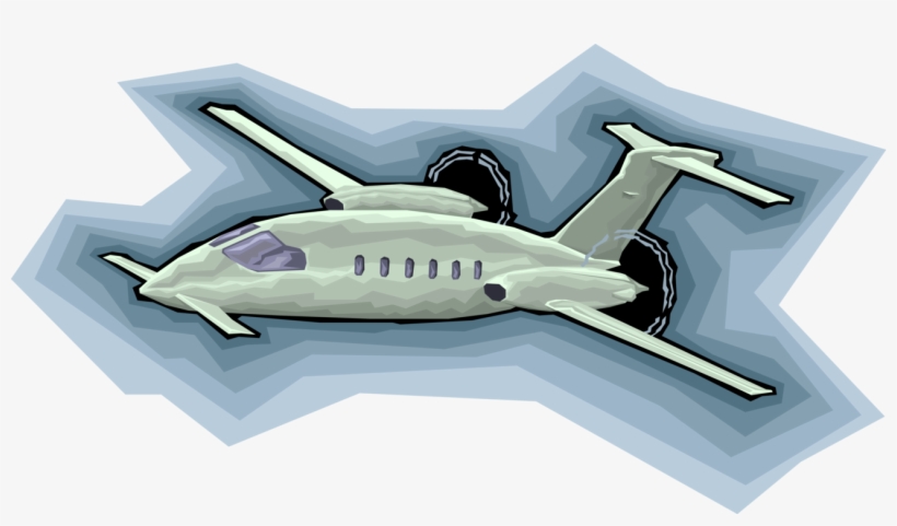 Vector Illustration Of Private Executive Corporate - Aerospace Manufacturer, transparent png #2243928