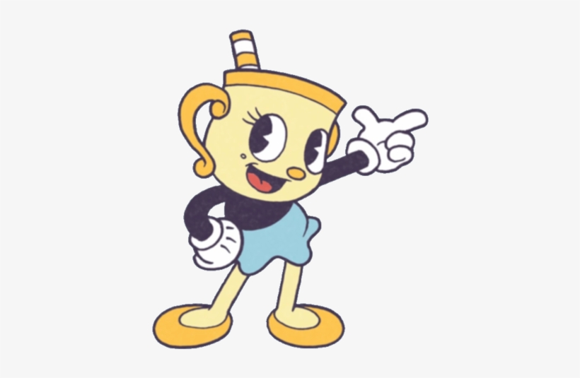 Ms Chalice - Cuphead The Delicious Last Course, transparent png #2244194