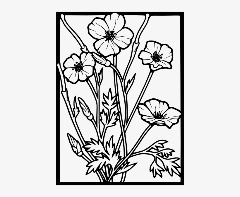 Original Png Clip Art File Poppy Svg Images Downloading, transparent png #2244342