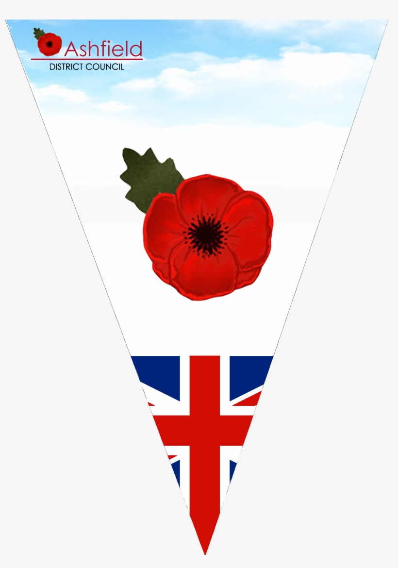 Bunting Poppy - Lest We Forget Bunting, transparent png #2244472