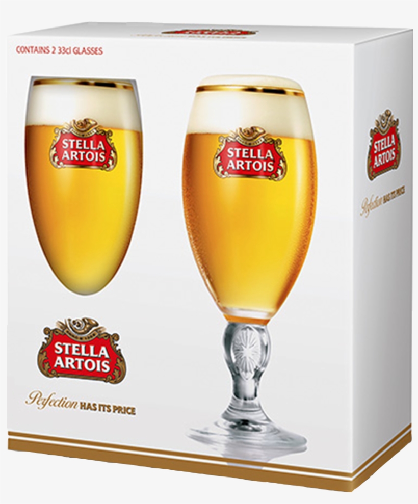 Stella Atrois - Chalice 2-pack - Stella Artois, transparent png #2244524