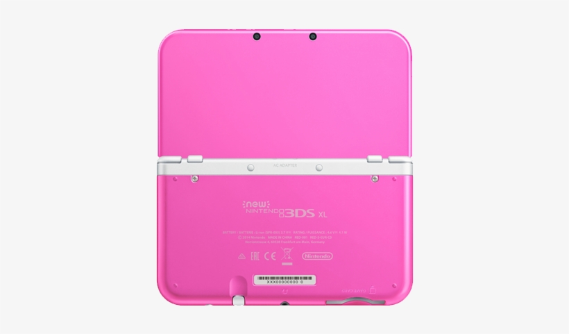 Pink 3ds 3 Pink 3ds 1 - New 3ds Xl Pink White, transparent png #2244797