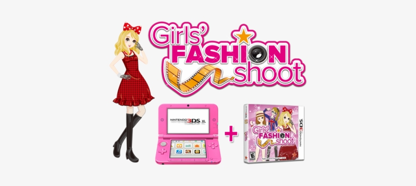 Rising Star Games And Aksys Games Have Teamed Up To - Girls Fashion Shoot Game 3ds, transparent png #2244852