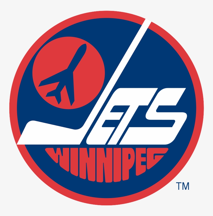 Old Logos - Winnipeg Jets Retro Logo, transparent png #2244896