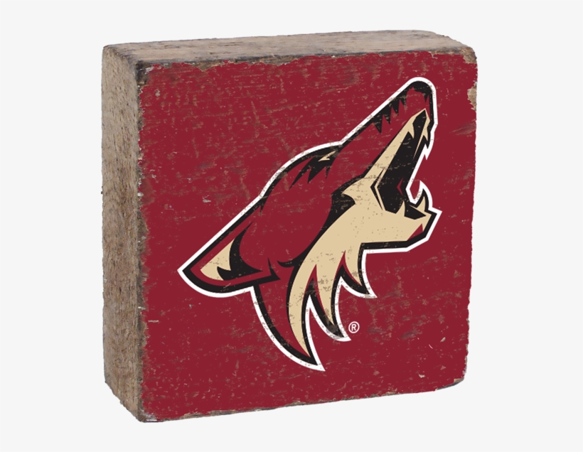 Arizona Coyotes Rustic Block - Arizona Coyotes Memes, transparent png #2244920