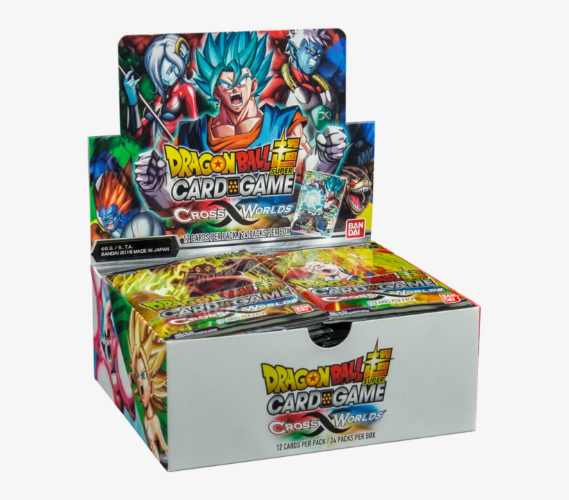 Dragon Ball Super Cross Worlds 10 Booster Pack Lot - Dragon Ball Super Booster Pack, transparent png #2245029