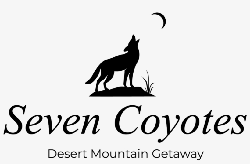Seven Coyotes Logo Black - Mona Lisa Imitation Silver Leaf Bulk 500, transparent png #2245107
