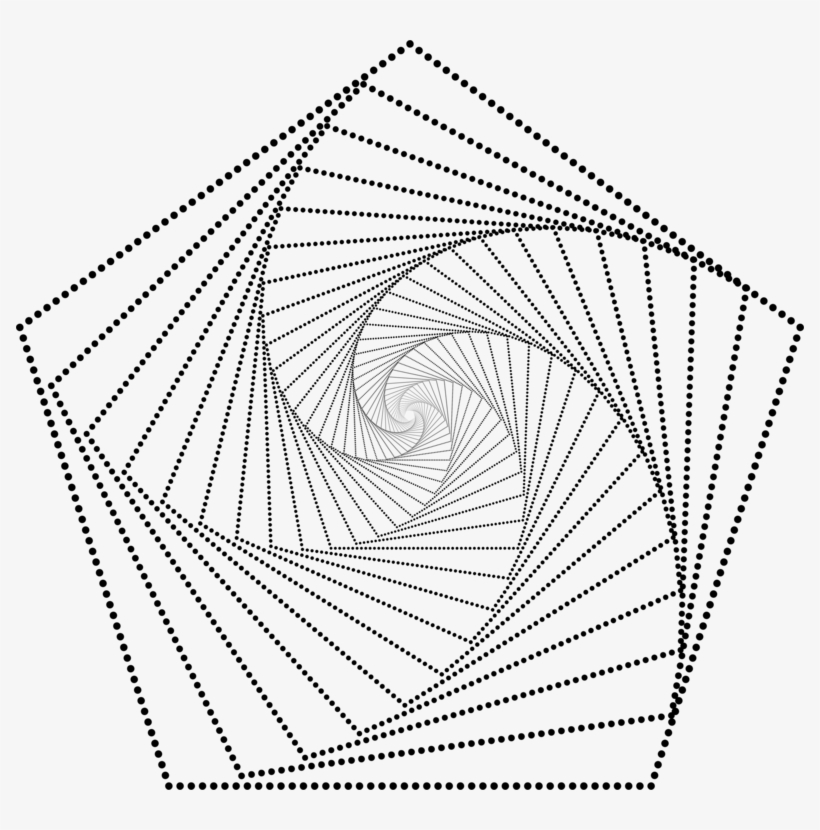 Sacred Geometry Fractal Geometric Design Symmetry - Spiral Geometric Design, transparent png #2245532