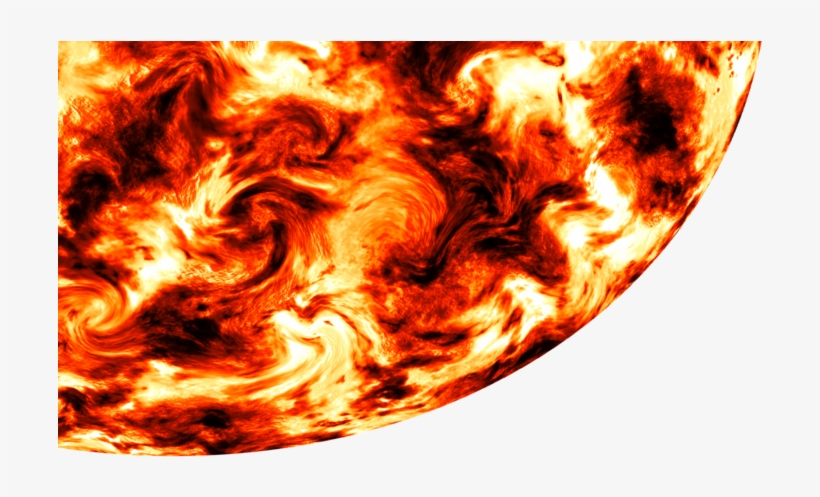 Quarter Sun Hot And Swirling With Flames By Elvenstock - Quarter Sun Png, transparent png #2245574