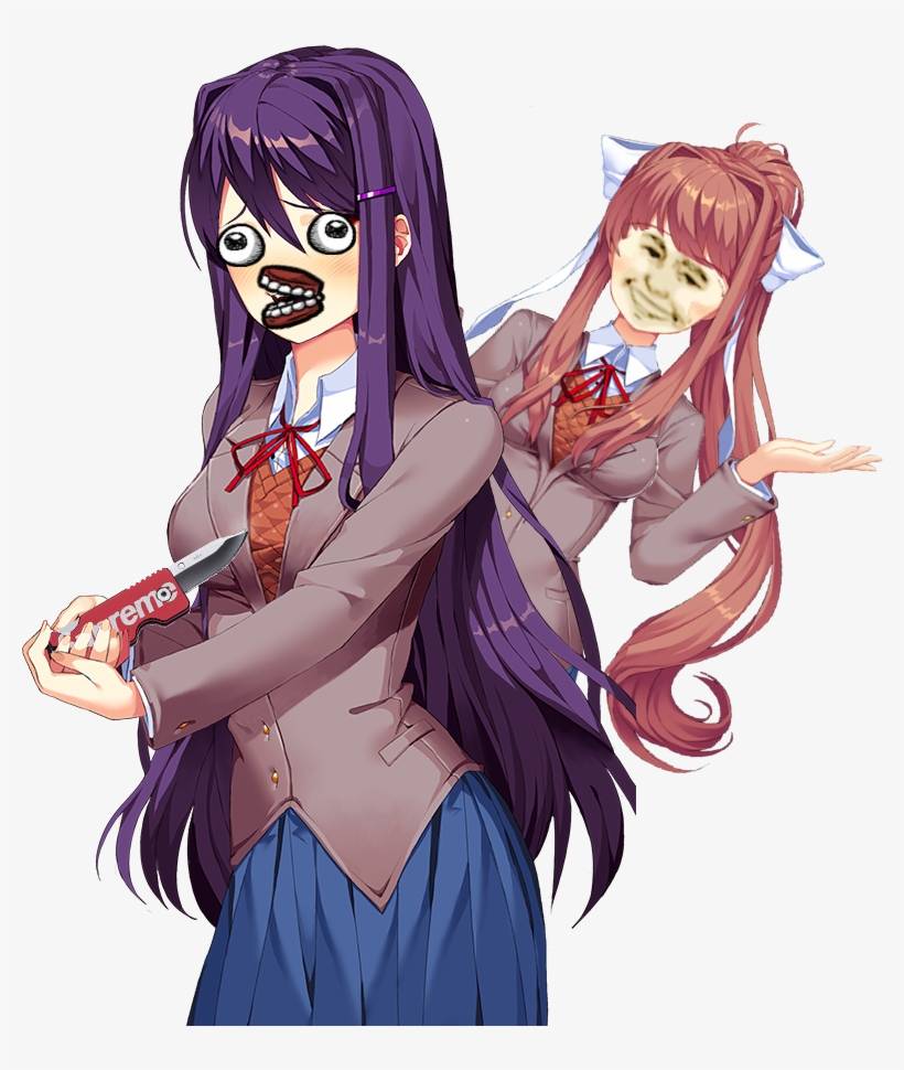 Um - Thumb - - Doki Doki Yuri Suicide, transparent png #2245903