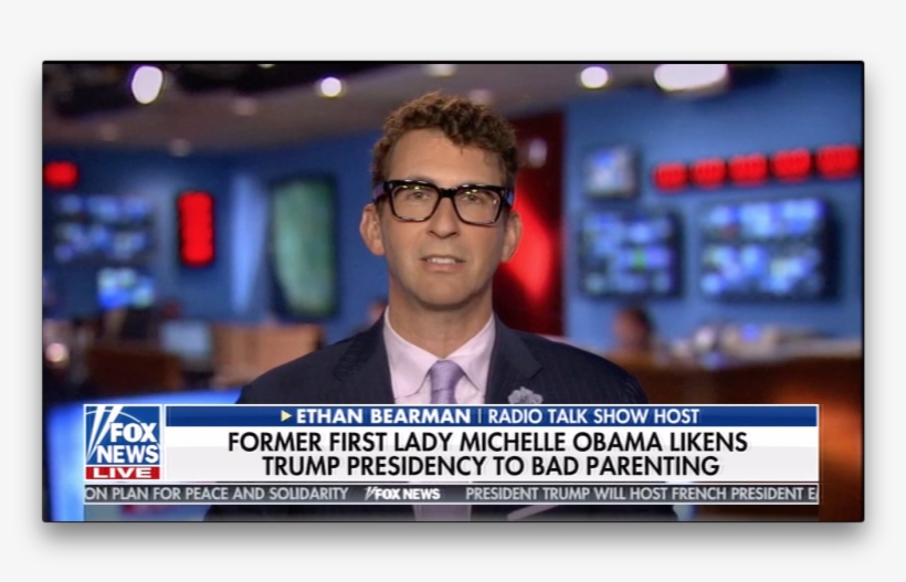 Fnc Pete Hegseth Michelle Obama Good Parent Bad Parent - Newscaster, transparent png #2245999
