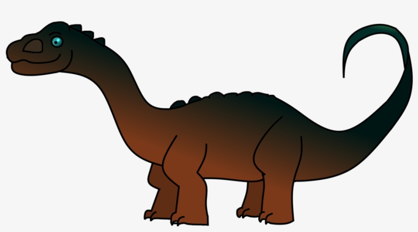 Brontosaurus Drawing Cartoon - Brontosaurus, transparent png #2246082