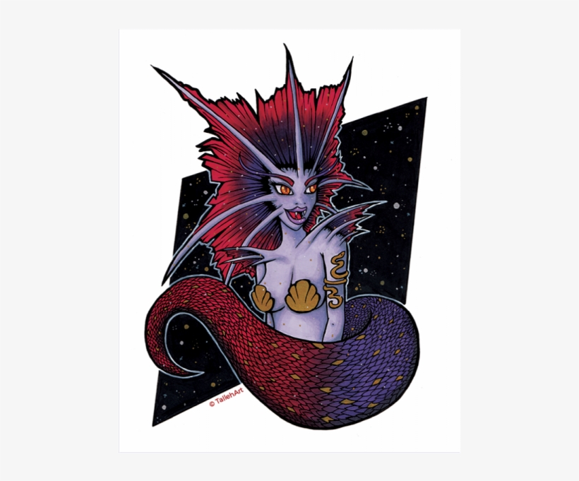 Goddess Naga Print - Illustration, transparent png #2246160