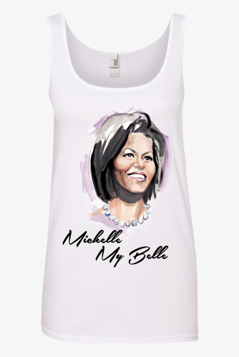 Michelle My Belle Shirt - Mrs. O: The Face Of Fashion Democracy, transparent png #2246161