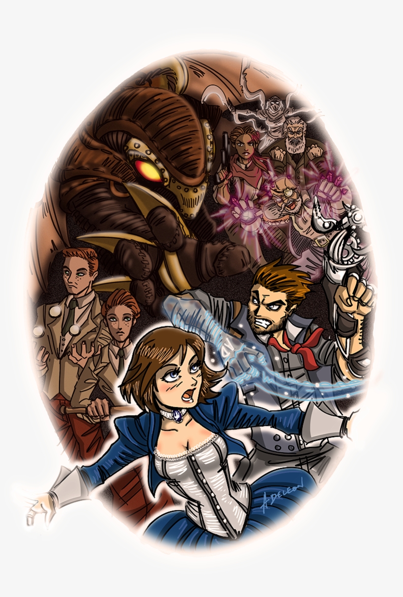 Bioshock Infinite - Bioshock Infinite Fan Artist, transparent png #2246319