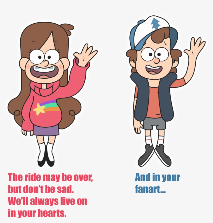 The Ride May Be Over But Don't Be Sad - Gravity Falls X Star Vs The Forces, transparent png #2246487