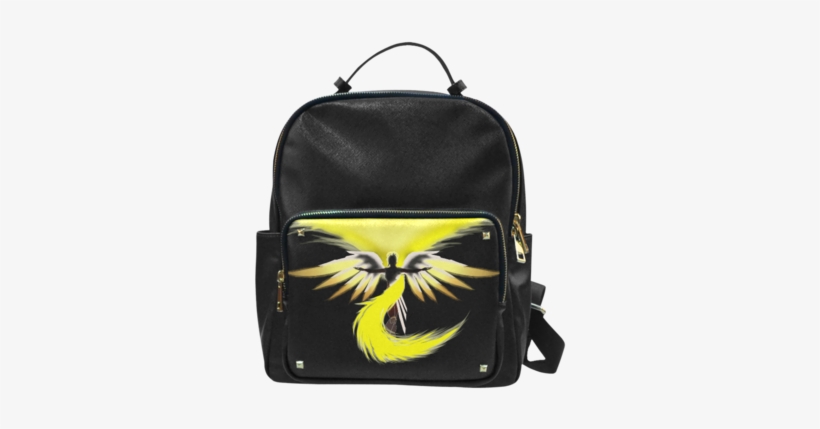 Overwatch Mercy Print Leather College Style School - Slytherin Harry Potter Leisure Backpack Bag School, transparent png #2246555