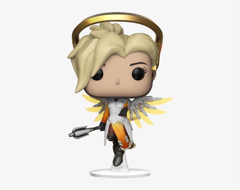 Mercy Pop Vinyl Figure - Overwatch Mercy Pop Vinyl, transparent png #2246699