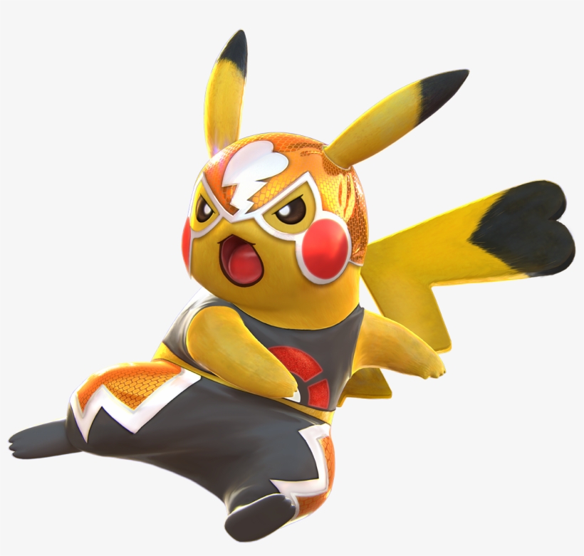Pikachu Libre - Pokken Pikachu Libre, transparent png #2246911