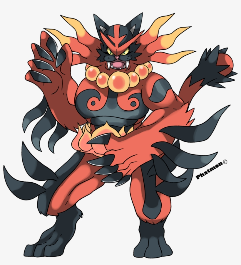 Mega Incineroar By Phatmon-daxtkul - Pokemon Incineroar Mega Evolution, transparent png #2247013