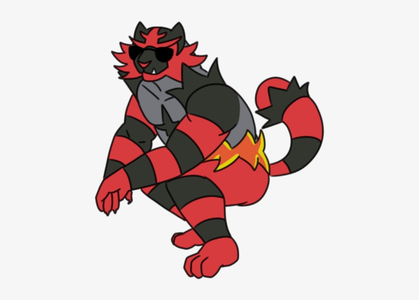 #sfw #incineroar #pokemon Fuck Wat Da Trainer Said - Cartoon, transparent png #2247150