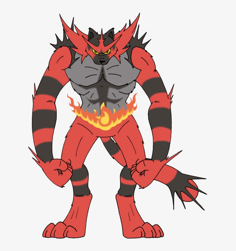 727 Incineroar / Proud-piece By Kuruttra - Fuegro, transparent png #2247170