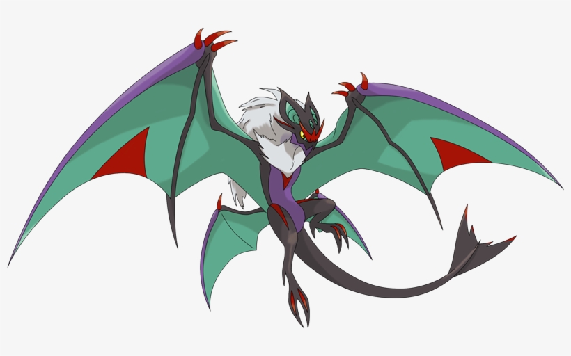 Pokemon Noivern Mega Evolution, transparent png #2247223
