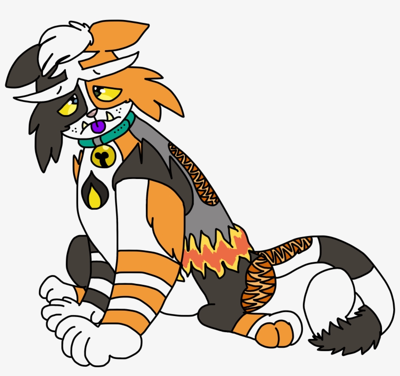 Sonja's Alolan Forms - Incineroar, transparent png #2247224