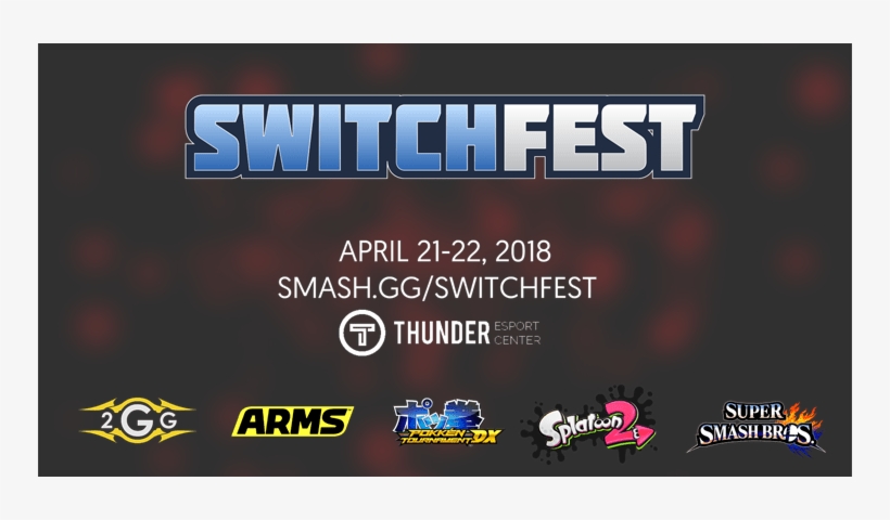 New 2gg Tournament Switchfest To Run Events For Arms, - Super Smash Bros. For Nintendo 3ds And Wii U, transparent png #2247281