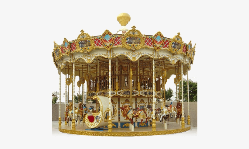 Ancient 2 Level Carousel - Carousel Png, transparent png #2247340