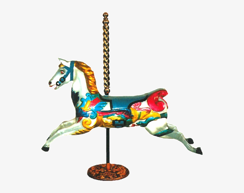 Amusement Park Carousel Png Download Image - Caballitos De Carrusel, transparent png #2247634