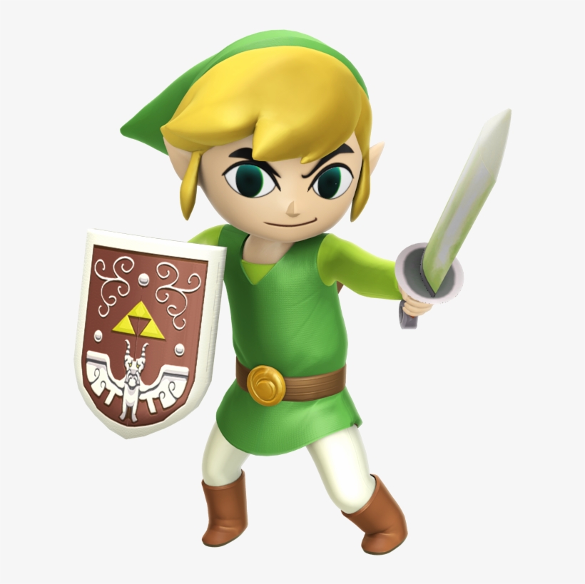 Toon Link Png - Sonic Pose Super Smash Bros Legacy Xp, transparent png #2248228