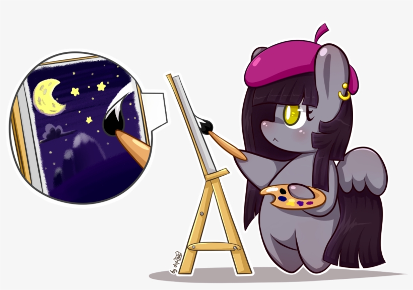 Dsp2003, Canvas, Chibi, Cute, Female, Hat, Lifeloser - Painting, transparent png #2248580