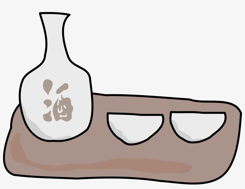 This Free Icons Png Design Of Sake And Cups, transparent png #2248601