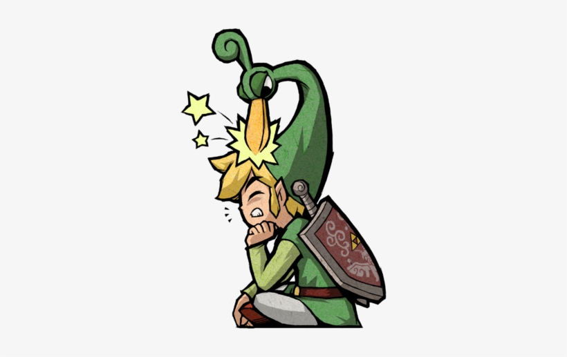 Link And Ezlo Still Life - Link Zelda Minish Cap, transparent png #2248779