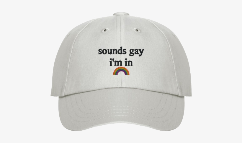 Best Of Luck To You - Sounds Gay I M In Hat, transparent png #2249076